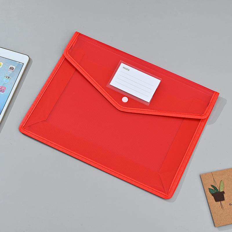 Large Capacity Folder Large Capacity Office Archive Bag Test Paper Storage Bag Waterproof A4 Document Bag For Office School
