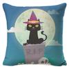 Pillow Christmas Pillowcase Set Home Bed Cushion Cover Office Sofa Waist Cushion