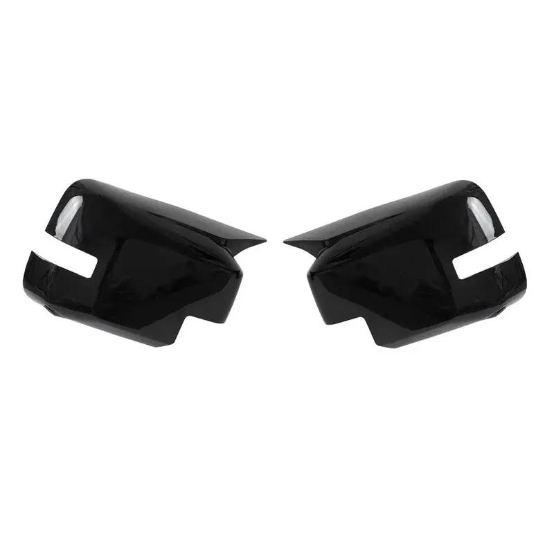 For Ford Bronco    2024 Car Rearview Side Mirror Cover Wing Cap Exterior Door Housing Shell ABS Trim Sticker