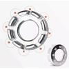 9PCS Bike Repair Tool Kit Crank Chain Cutter Extractor Freewheel Puller Crank Puller Spoke Wrench Complete Bike Maintenance Kits