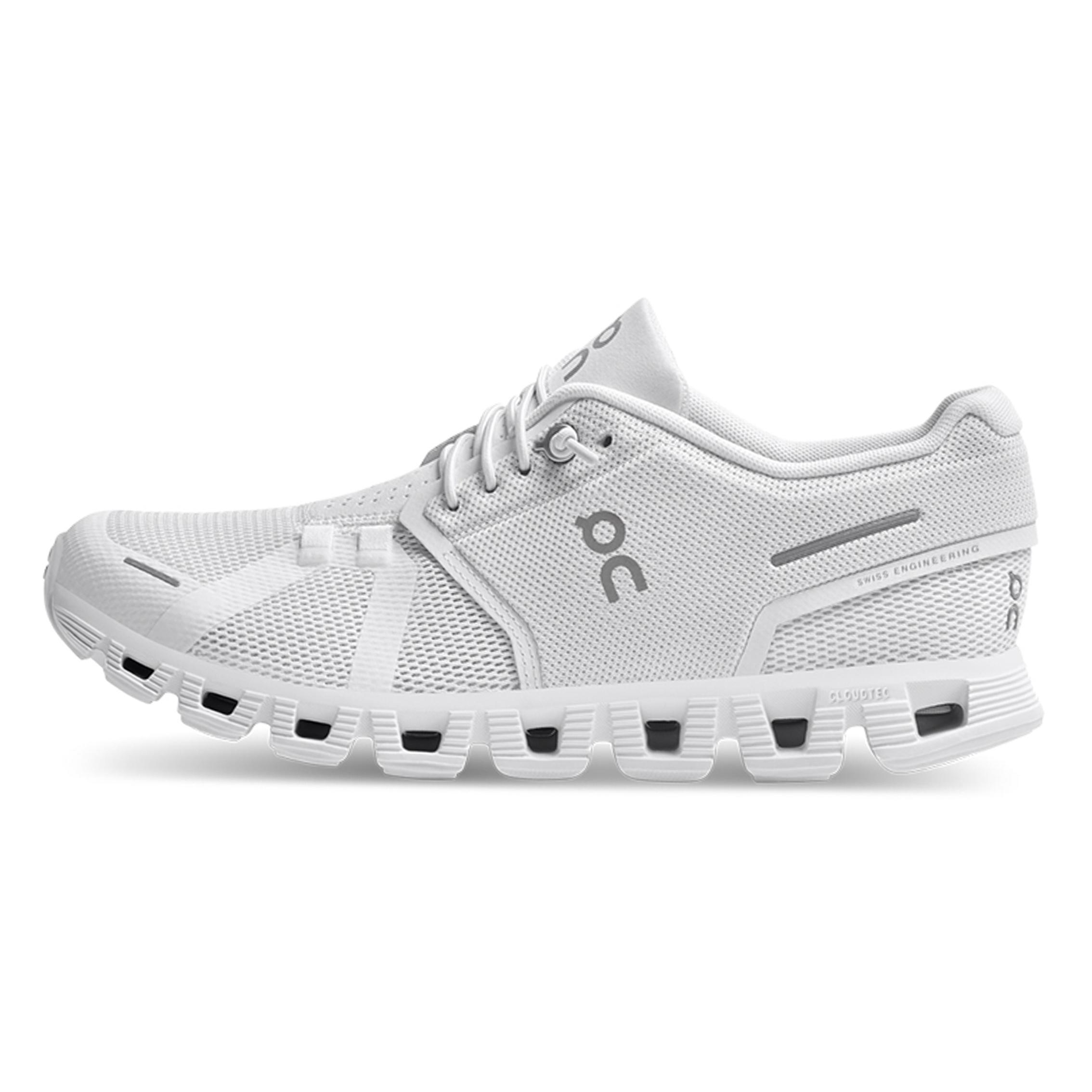 On Running Cloud 5 All White Women s 59.98902 36