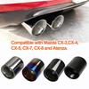 Embout d'échappement compatible pour modèles Mazda Scion CX (CX3, CX4, CX5, CX6, CX8) 20-25
