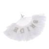 Elegant Bride Pearl Feather Fan Hand Held Bridal Wedding Decoration Folding Fan Single Women Party Supplies Photography Prop