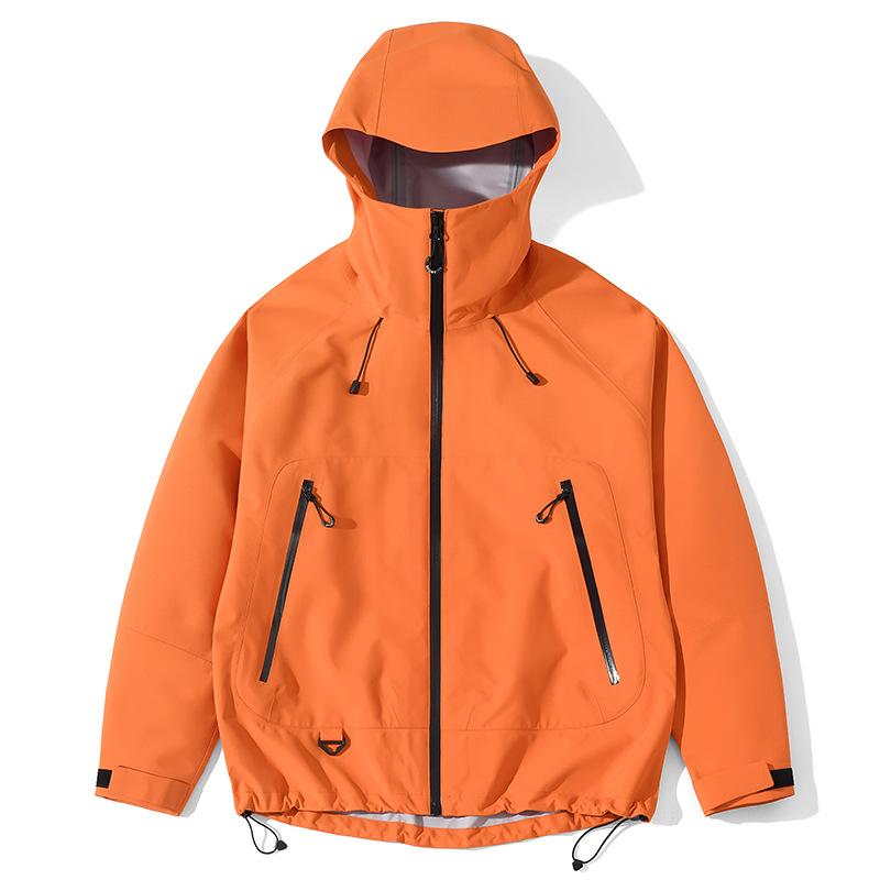 

Outdoor Mountain Hard Shell Jacket Couples Windproof Waterproof Mountaineering Suit Full Seam Pressing Glue Can Be Added with Inner Shell XXS