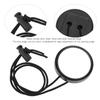 Scubas Diving Rearview Mirror Diving Tool Water Sports Swimming Mirror Adjustable Dives Safety Equipment With Lanyard