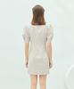 NEAR&DEAR Heart Square Neck Mini Dress_Pink