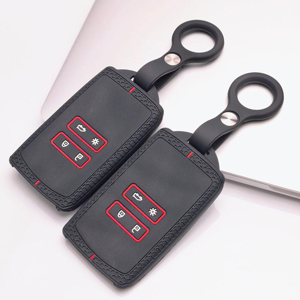 Key Cover for Renault Koleos Kadjar Arkana Clio Megane Captur Zoe Scenic with Keychain Anti-Scratch Guard Shockproof Protection Soft Grip Texture
