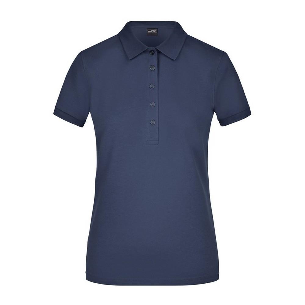James and Nicholson Womens/Ladies Pique Elasticated Polo Shirt