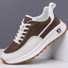 ModaUomo Artigianale Outdoor Calzature Oxford Pelle Uomo Comode Scarpe Casual Traspiranti Sneakers All-match Scarpe da Passeggio Classiche
