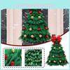 Couronne d'arbre de Noël exquise Ornement de ferme pour décoration de maison festive