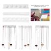 ZJchao Jewery Hanging Hook, Necklace Ring Earrings Accessory Display Jewery Organizer Wall Hanging Display Hook Holder or Necklace, Wall Decor