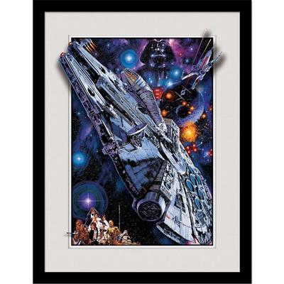 Poster incorniciato di Breakout Millennium Falcon
