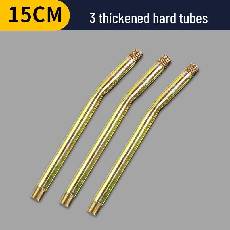 Needle-Type Grease Gun Nozzle Tip Set, Rigid Barrel, Pointed Grease Nozzle Head, Tube Accessories