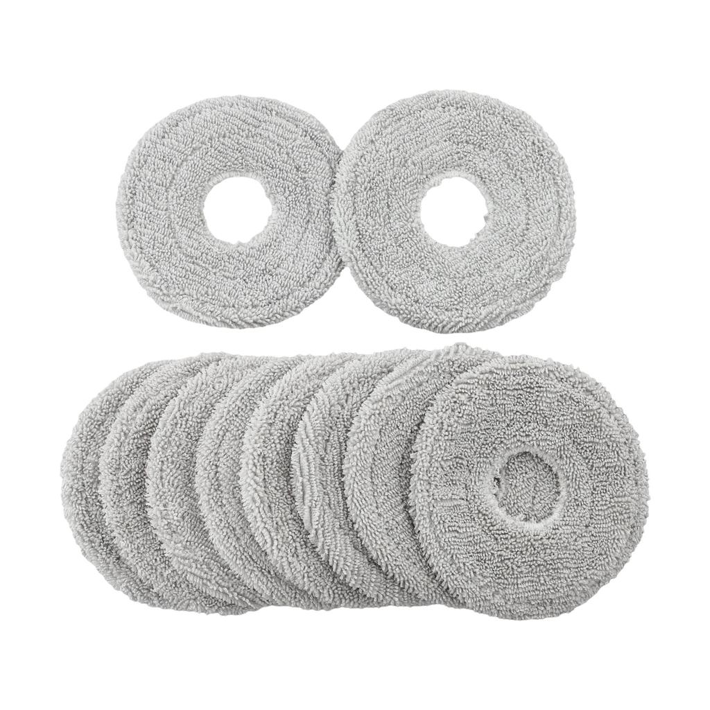 Replacement Mop Cloth for Robot Vacuum Cleaner For Conga X70 4 Pack Washable and Reusable Microfiber Cleaning Pads