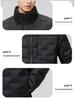 Unisex 2025 Autumn/Winter White Duck Down Jacket - Warm, Lightweight, and Versatile with Stand Collar.