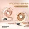 2026 USB Rechargeable Desktop Fan with Detachable Brushless Motor, Silent Operation, Digital Display, and Enhanced Airflow