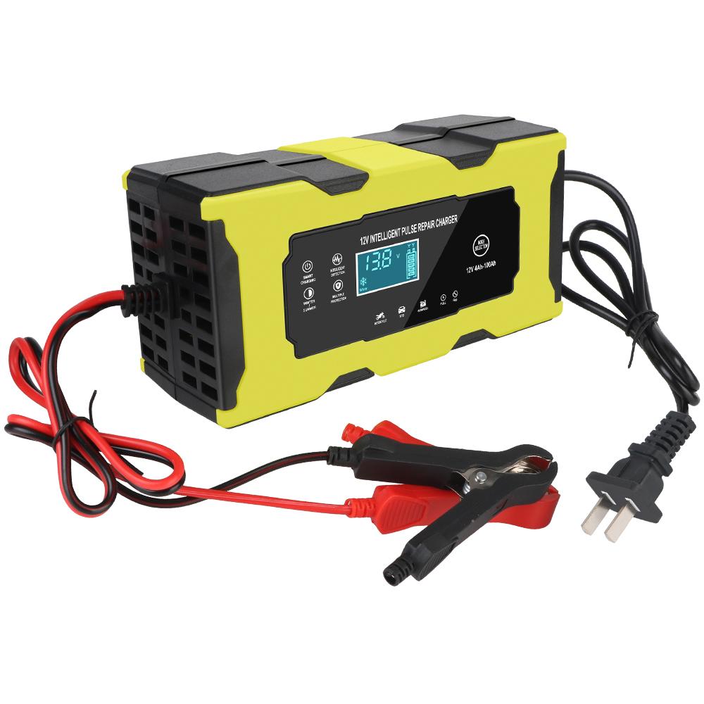 

Влажное и сухое свинцово-кислотное гелевое зарядное устройство универсальное автомобильное зарядное устройство для аккумулятора импульсный ремонт умный грузовик мотоцикл автомобильное зарядное устройство 12 В 6 А