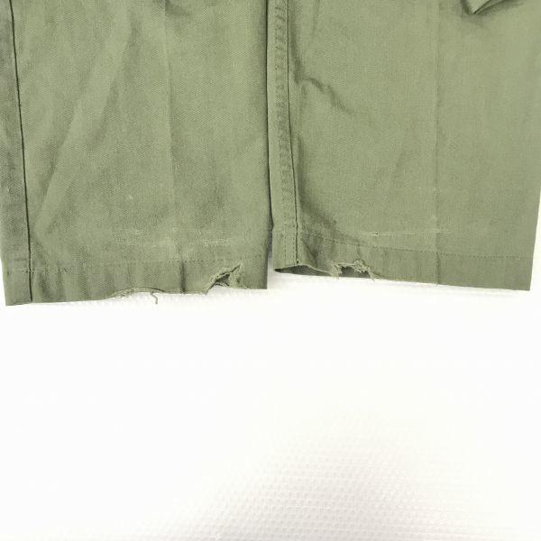 Glenn Berry Mfrs 70s Vintage Authentic Military Pants Khaki Men’s W30 Inseam 69cm Combat/Command(USED)