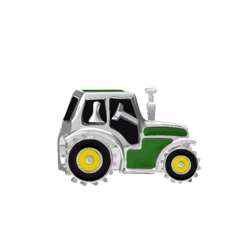 925 Silver Pan Charm Bracelet DIY Fit Original Race Car Dirt Bike Motorbike Scooter Bead For Women Berloque Jewelry Making