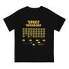 Neuheit Spiel T-Shirts für Herren Rundhalsausschnitt Reine Baumwolle T-Shirts Space Invaders Kurzarm T-Shirt Geburtstagsgeschenk Kleidung