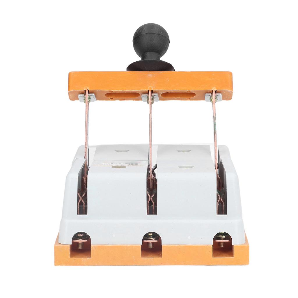 380V 100A Knife Switch 3 Pole Double Throw Knife Switch Flame Retardant Electrical Switch
