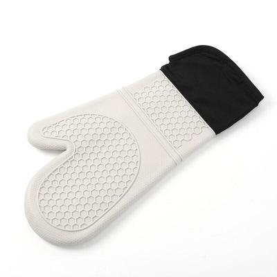 Kitchend Silicone Oven Gloves (Beige)