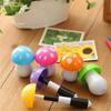 6Pcs Novelty Mushroom Ballpoint Pen Funny Writing Pen Christmas Stocking Fillers for Kid Boy Girl Christmas Party Favor