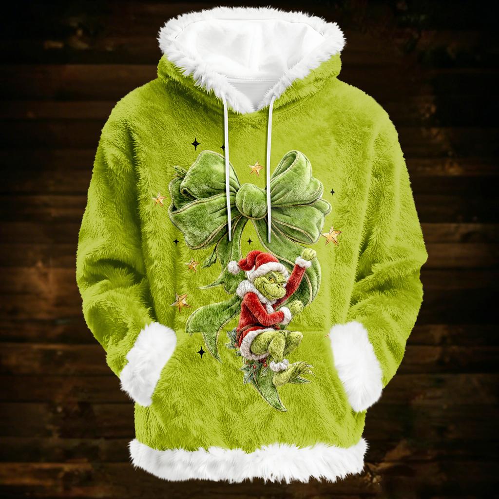 Φούτερ με Κουκούλα Για Γυναίκες Oversized Χειμερινά Βελούδινα Χαριτωμένα Φούτερ Πουλόβερ Μοντέρνα Φθινοπωρινά Χειμερινά Ρούχα