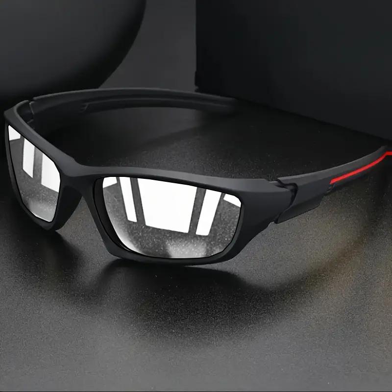 Men's Classic Black Frame Fashion Glasses Full Frame Trendy Design Suitable for Music Festivals Birthday Parties Gatherings