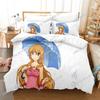 Fashion Anime Golden Time 3D Bedding Set Duvet Cover Pillowcases Single Twin Full Queen King Size Home Decor Quilt Boys Gift