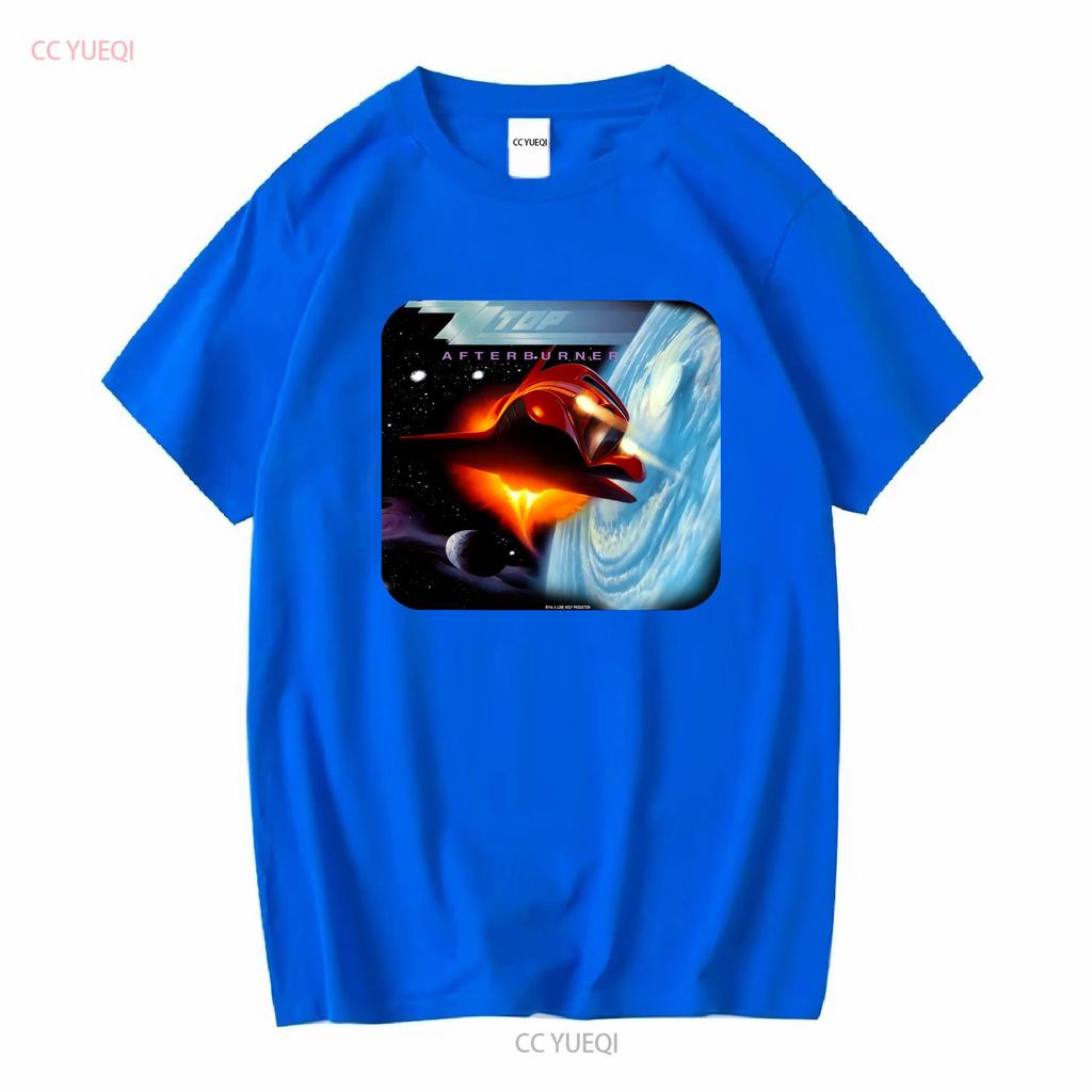 ZZ TOP Afterburner Black For T Shirt All Size TP599 vintage Washed Soft Unisex Breathable Stretched Versatile Casual graphic