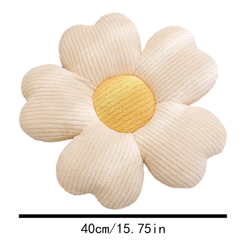 Petal Throw Pillow 11cm Colorful Flowers Plush Pillow Plant Petal Cushion Flower Pillow for Bed Sofa Stuffed Home Decor Gift