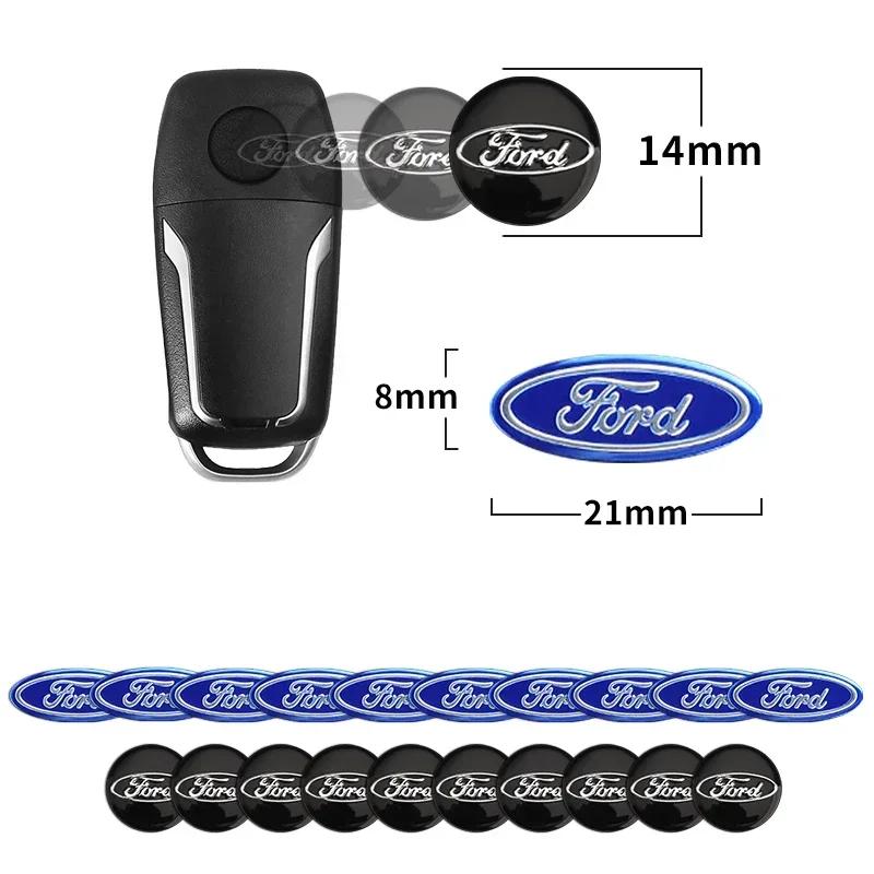 Nová 2026 Samolepka na auto Ford Nová 2025 Horké Nové Auto Dálkové Ovládání Znak Logo Klíčenka Pro Ford Raptor Fiesta Focus 2 3 4 Mondeo