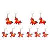 5/10Pcs 2026 Year of Horse Keychain Auspicious Cultural Design Chinese Zodiac Lucky Charms Backpack Pendant