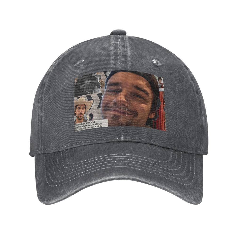 Liam Payne Fotokollage Baseballkepsar Mode Tvättad Denimkeps Utomhus Keps Hip Hop Baseball Cowboyhatt för Unisex Kvinnor