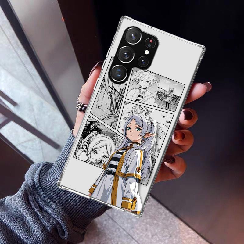 Frieren Beyond Journeys End Phone Case For Samsung Galaxy S23 S24 S25 Edge S26 Ultra S22 + S21 Plus S20 FE Cover Silicone Print