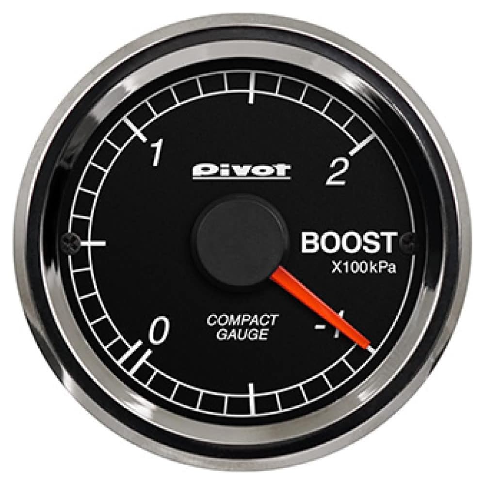 Pivot Compact Gauge 52 Boost Meter Automotive Performance Gauge