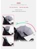 Compact Baby Stroller: Foldable with Recline, Shock Absorption, All-Weather Brakes, and Anti-Hunchback Design.