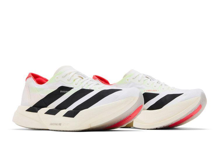 adidas Adizero Adios Pro 4 Weiß Schwarz Rot (Damen)