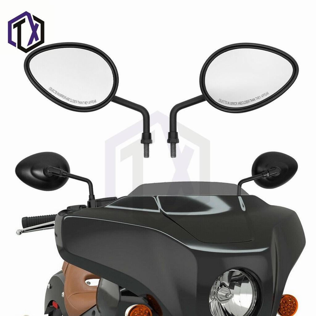 Compatible Rearview Mirror Reflector for Indian Chief Dark Horse, Scout Bobber, and Chieftain