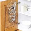 Space-saving Pot Cover Rack Suspension Kitchen Storage Rack Portable Lid Rack