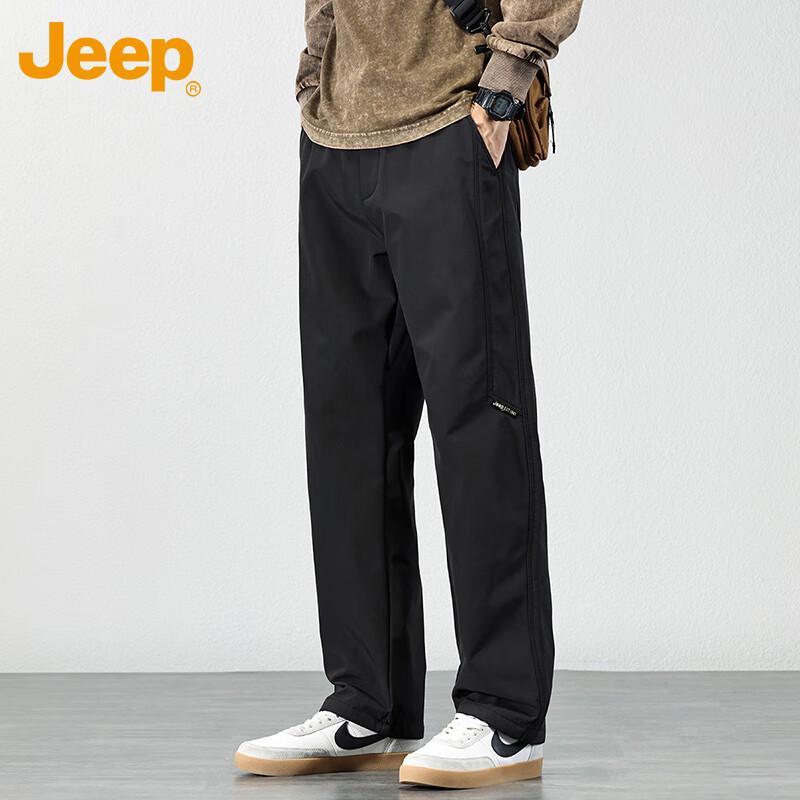 

JEEP Men s Loose Straight-Leg Casual Cargo Pants 2XL