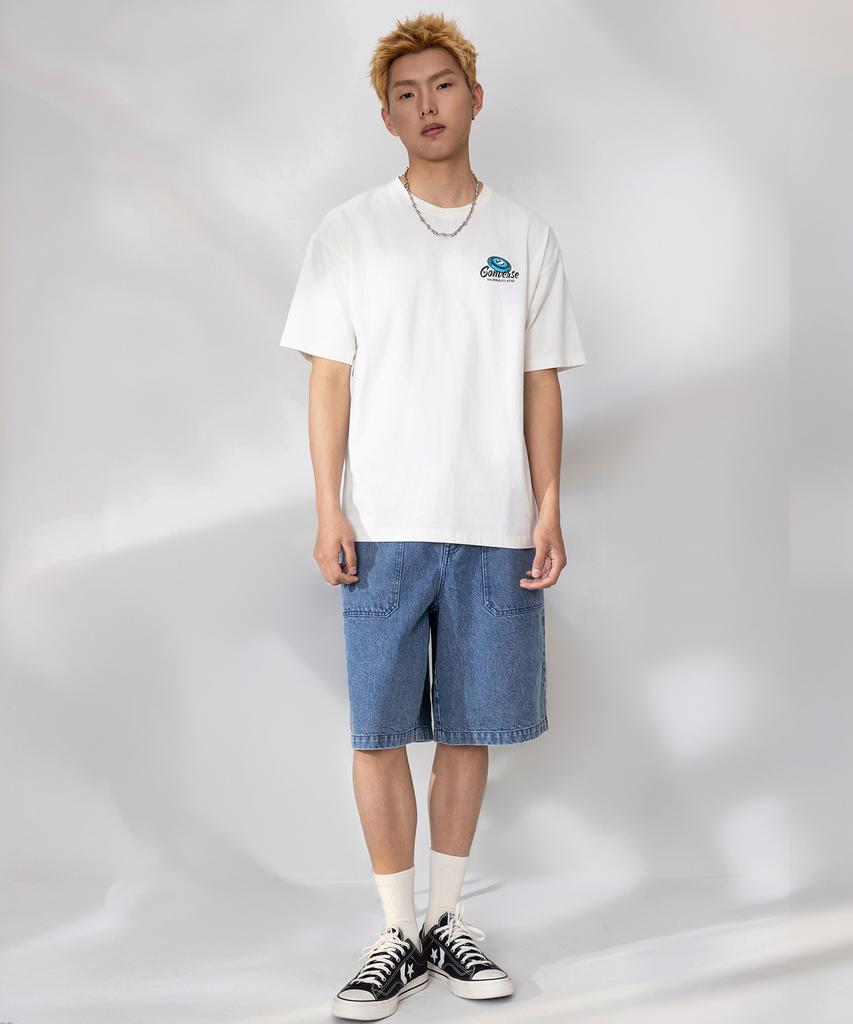 Keonbeoseu Sorona Dog Graphic T-Shirt Egret Mcj752-W2Y
