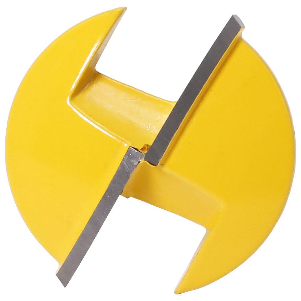 Cuțit cu 6 mânere, subțire, cu fund plat, freză pentru lemn, unealtă de canelare, cap mașină de frezat