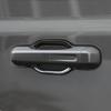 For Jeep   Gladiator JT Carbon Fiber Car Door Handle Bowl Cover Trim 4P