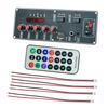 JQ Bluetooth MP3 Amplifier Board: 2x10W, Telescopic Rod, Car Audio Module, 7.4V Supply