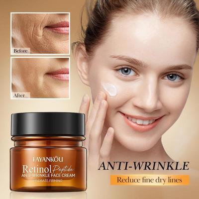 Retinol-Peptid-Anti-Falten-Creme, aufhellende Feuchtigkeitscreme