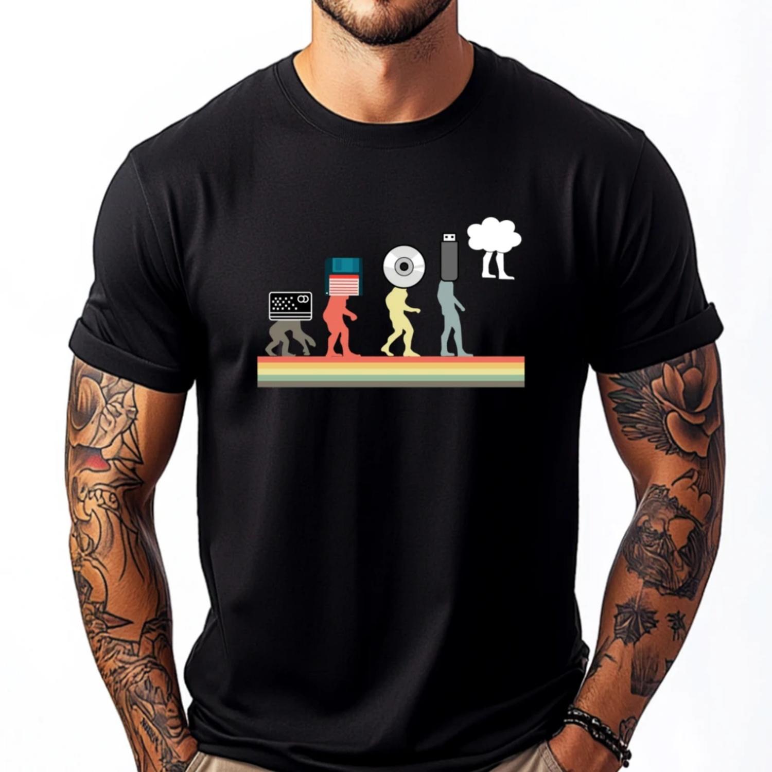 

Programmer Computer Fashion T Shirt Men Female New Year Man Tops Tees HOLIDAYS Tees Harajuku Comfortable T-Shirt S чёрный