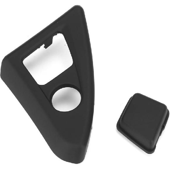 

Black/Silver Car Interior Center Console Armrest Box Switch Button Knob Cover Trim Fit for BMW 5 Series F10 530 520i 2011-2016 ABS DaJiKan (Color чёрный