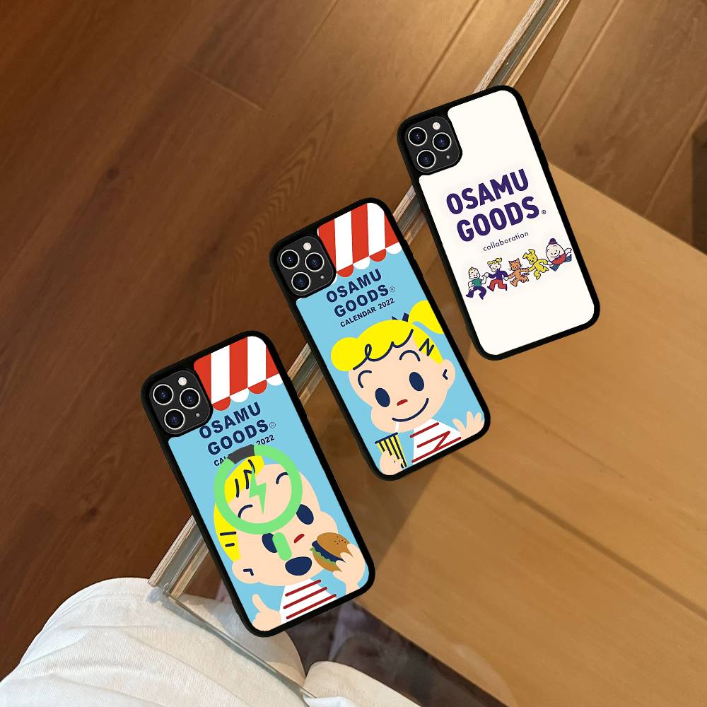 Kawaii O-OSAMU-G-GOODS Cute For Magsafe Magnetic Case For IPhone 17 Air 16 15 14 13 12 11 Pro Max Plus Wireless Charging